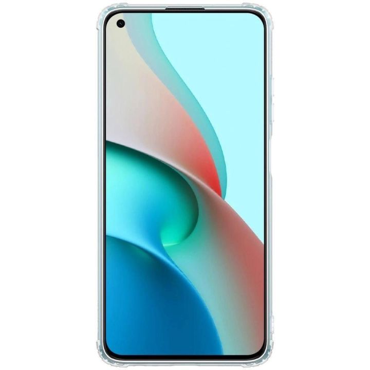 Nillkin Nature TPU Case Gel Ultra Slim Cover korpusas, skirtas Xiaomi Redmi Note 9T 5G , skaidrus