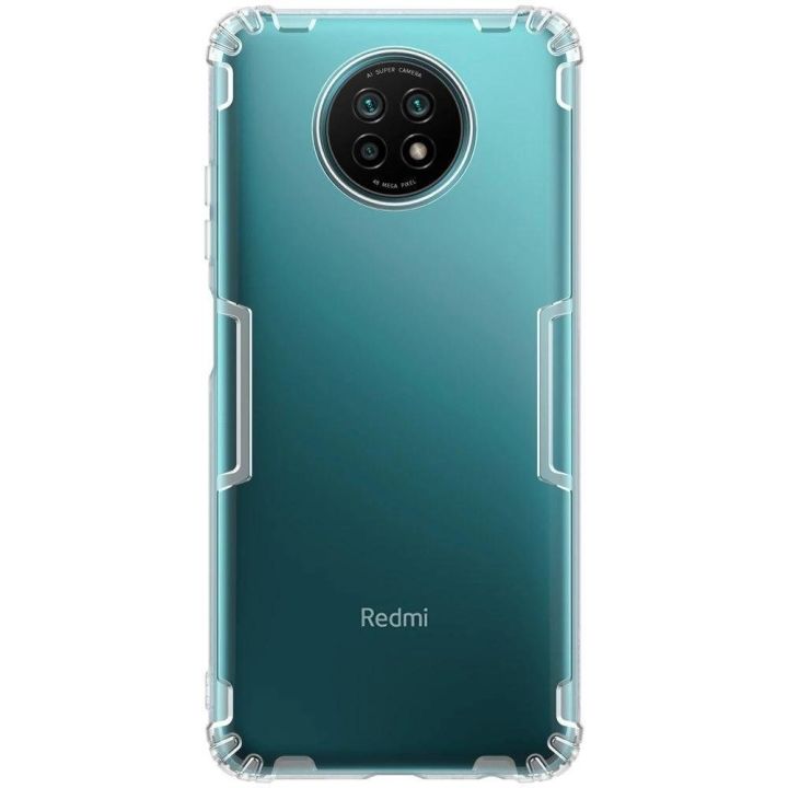 Nillkin Nature TPU Case Gel Ultra Slim Cover korpusas, skirtas Xiaomi Redmi Note 9T 5G , skaidrus