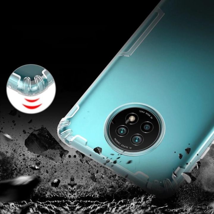 Nillkin Nature TPU Case Gel Ultra Slim Cover korpusas, skirtas Xiaomi Redmi Note 9T 5G , skaidrus