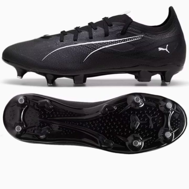 Vyriški futbolo bateliai Puma Ultra 5 Match, juodi