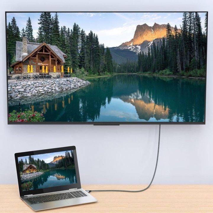 cable HDMI 2.1 8K 60 Hz 48 Gbps / 4K 120 Hz / 2K 144 Hz 1 m Silver (WHDMI-10)