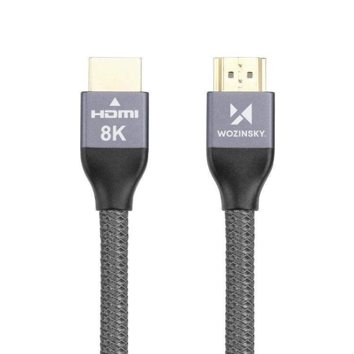 cable HDMI 2.1 8K 60 Hz 48 Gbps / 4K 120 Hz / 2K 144 Hz 2 m silver (WHDMI-20)