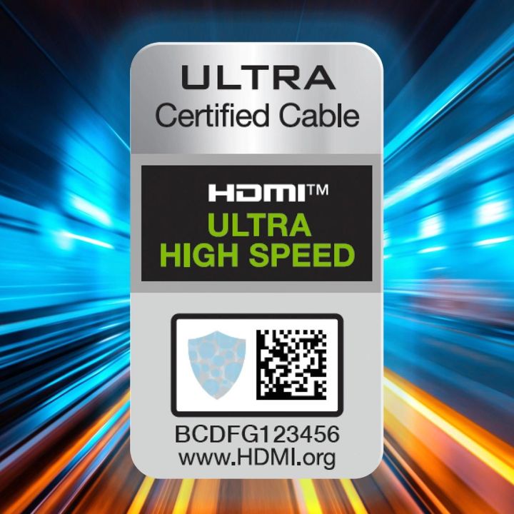 cable HDMI 2.1 8K 60 Hz 48 Gbps / 4K 120 Hz / 2K 144 Hz 5 m Silver (WHDMI-50)