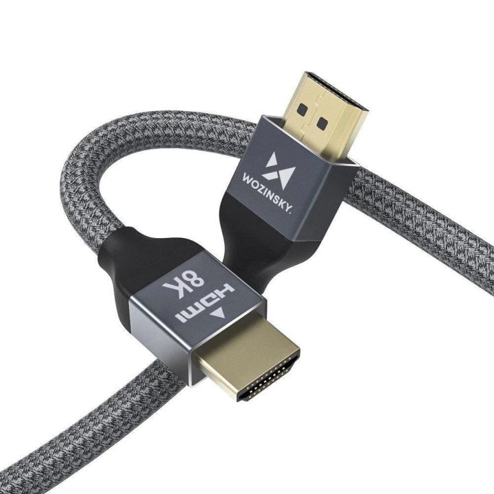 cable HDMI 2.1 8K 60 Hz 48 Gbps / 4K 120 Hz / 2K 144 Hz 5 m Silver (WHDMI-50)