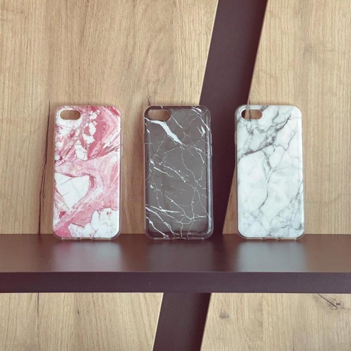 Marmurinis TPU dėklas, skirtas Samsung Galaxy A72 4G rožinės spalvos
