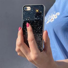 Žvaigždžių blizgučiais spindintis dangtelis, skirtas Xiaomi Mi 11 , skaidrus
