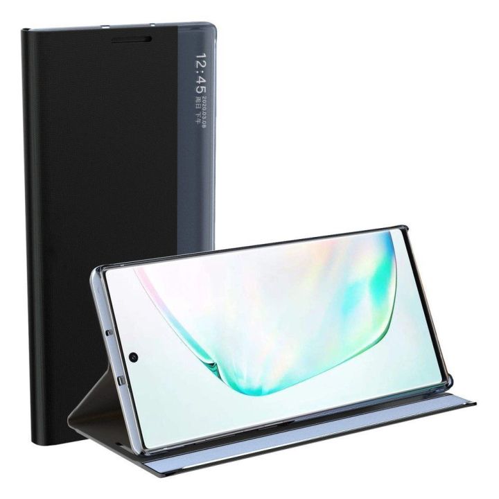 dėklas Bookcase tipo dėklas su išmaniuoju langu, skirtas Xiaomi Redmi K40 Pro+ / K40 Pro / K40 / Poco F3 , rožinis
