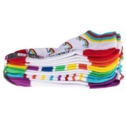 Kojinių komplektas mergaitėms Skechers, 6 poros, įvairiaspalvis