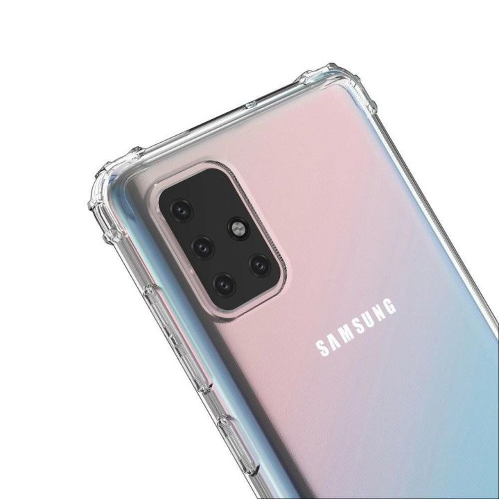 Patvarus dėklas su karinio lygio apsauga, skirtas Samsung Galaxy A72 4G transparent