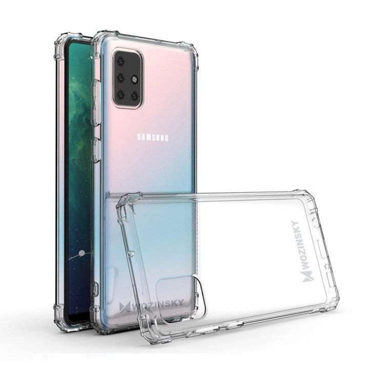 Patvarus dėklas su karinio lygio apsauga, skirtas Samsung Galaxy A72 4G transparent