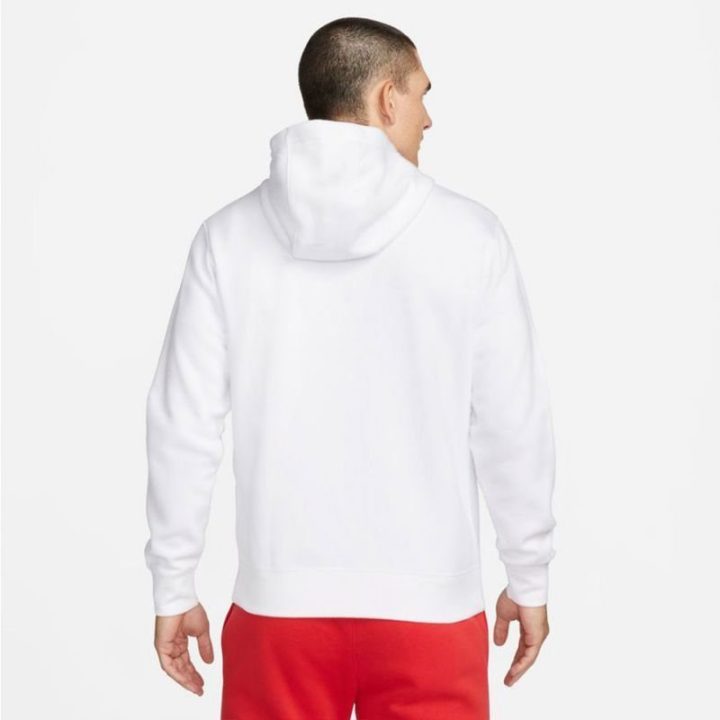 Vyriškas džemperis su gobtuvu Nike Polska, baltas