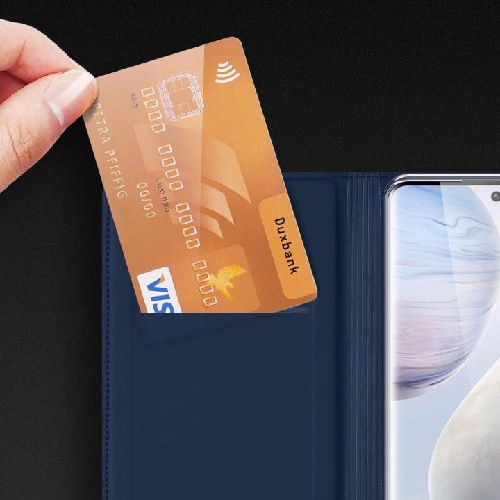 Skin Pro Bookcase tipo dėklas Vivo X60 , skirtas Vivo X60, juodos spalvos