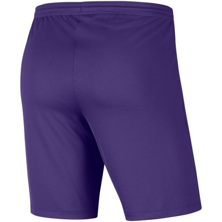 Vaikiški šortai su prigludusiu kirpimu Nike Dry Park III, violetiniai