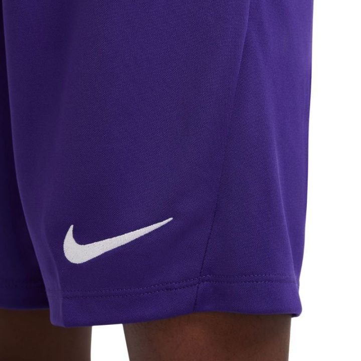 Vaikiški šortai su prigludusiu kirpimu Nike Dry Park III, violetiniai