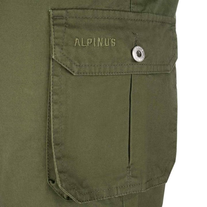 Vyriški medvilniniai šortai Alpinus Hekla, žali