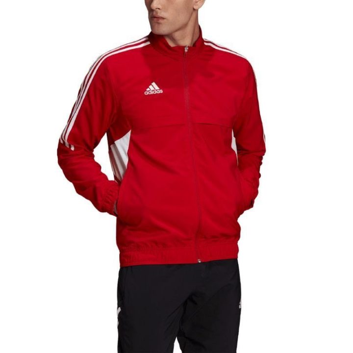 Vyriškas džemperis adidas Condivo 22 Presentation, raudonas