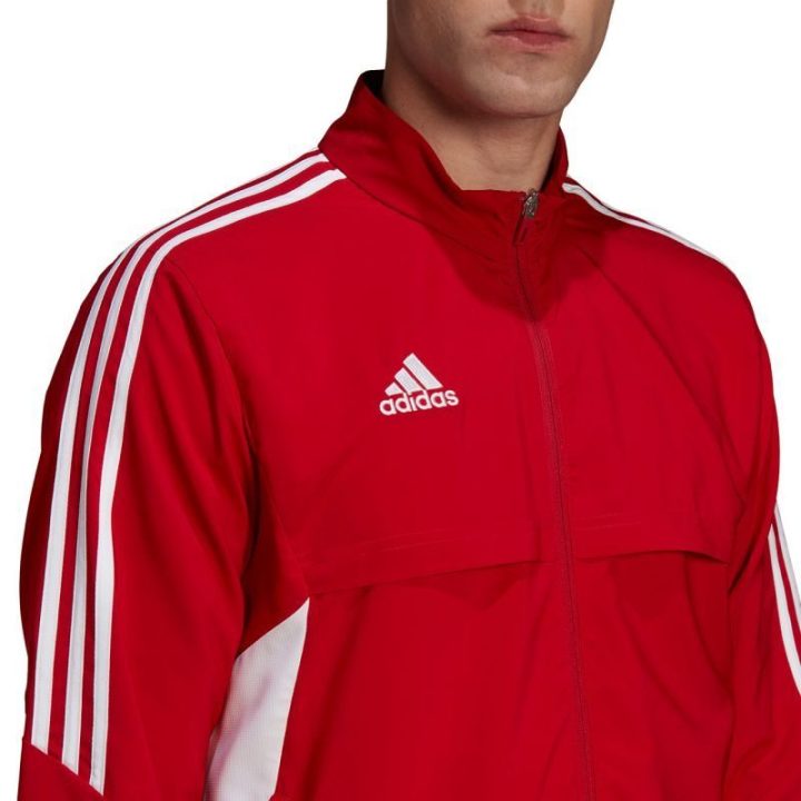 Vyriškas džemperis adidas Condivo 22 Presentation, raudonas