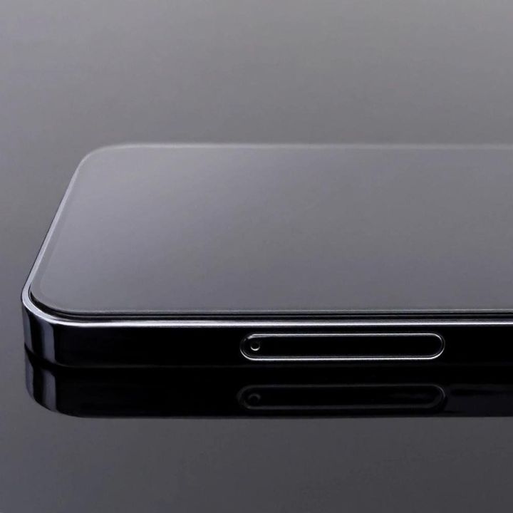 Grūdintas stiklas su rėmeliu, skirtas Nokia 2.4 , juodas