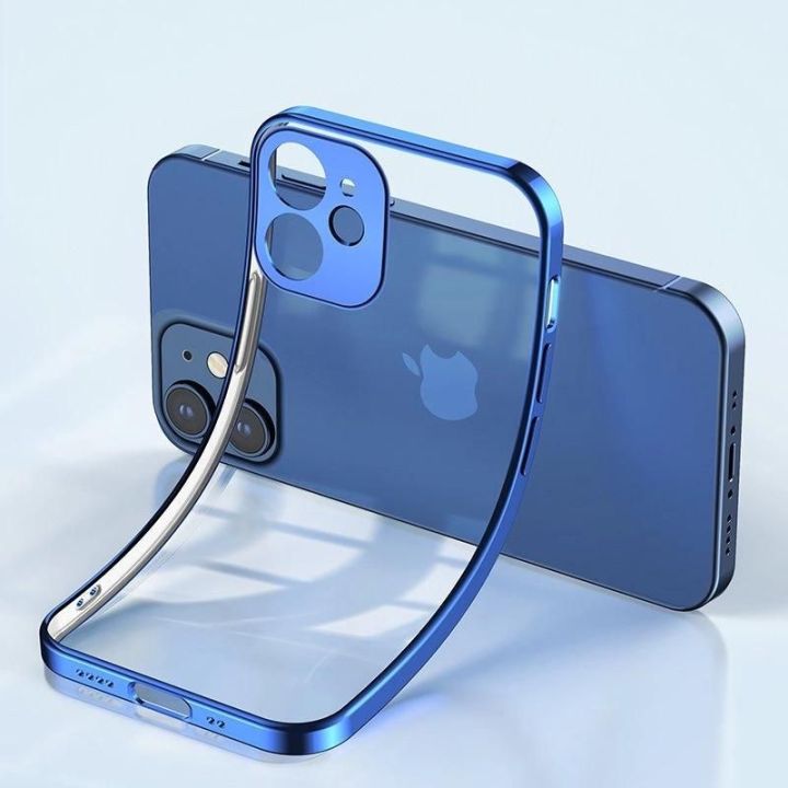 New Beauty Series itin plonas dėklas su galvanizuotu rėmeliu, skirtas iPhone 12 mini , juodas (JR-BP741)