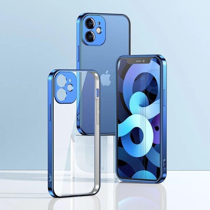 New Beauty Series itin plonas dėklas su galvanizuotu rėmeliu, skirtas iPhone 12 mini , juodas (JR-BP741)
