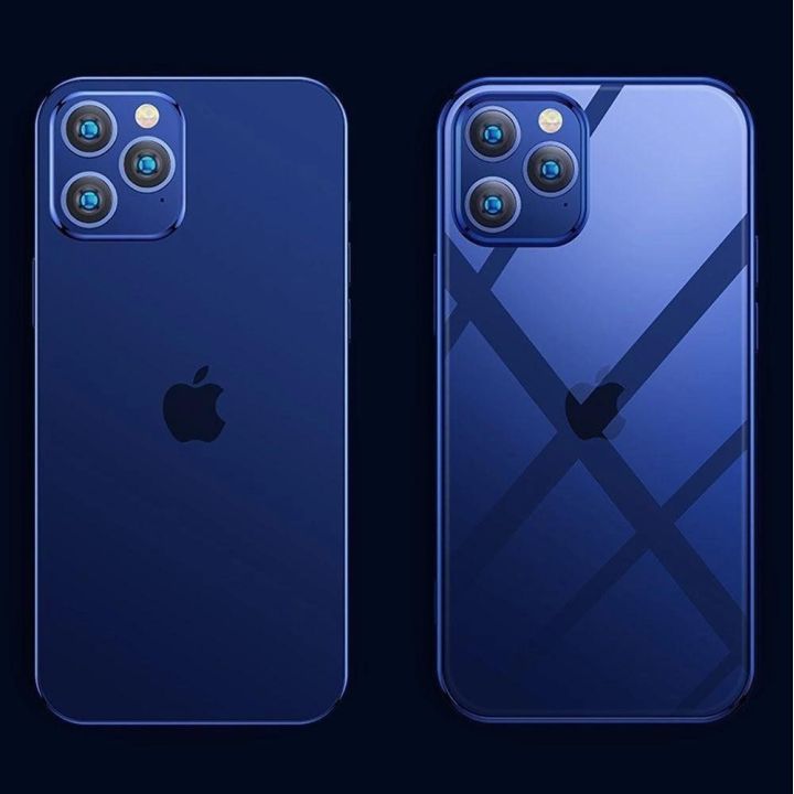Naujas Beautiful Series itin plonas dėklas su galvanizuotu rėmeliu, skirtas iPhone 12 Pro Max , juodas (JR-BP796)