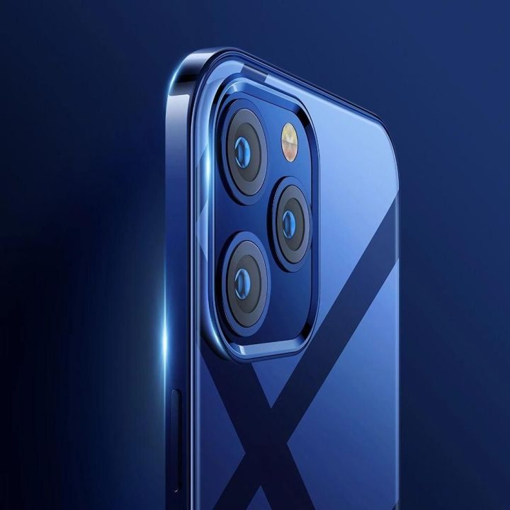 Naujas Beautiful Series itin plonas dėklas su galvanizuotu rėmeliu, skirtas iPhone 12 Pro Max , juodas (JR-BP796)