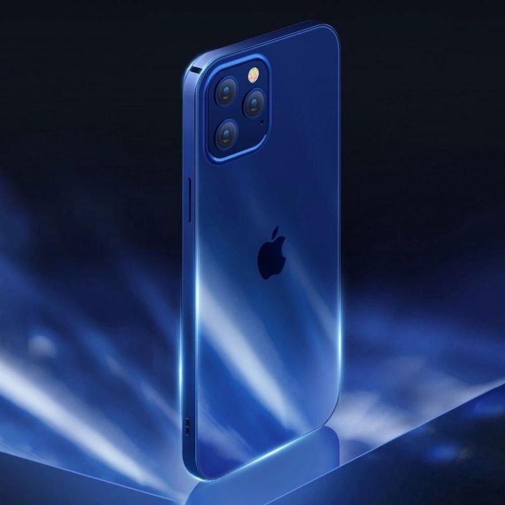 Naujas Beautiful Series itin plonas dėklas su galvanizuotu rėmeliu, skirtas iPhone 12 Pro Max , juodas (JR-BP796)