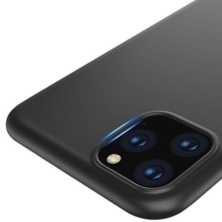 Minkštas dėklas TPU gelinis apsauginis dėklas, skirtas Samsung Galaxy A42 5G , juodos spalvos