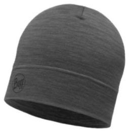 Uniseks vilnonė kepurė BUFF Merino Lightweight, pilka
