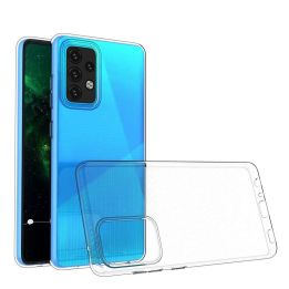 Itin skaidrus 0,5 mm korpuso gelinis TPU dangtelis, skirtas Realme C21 , skaidrus