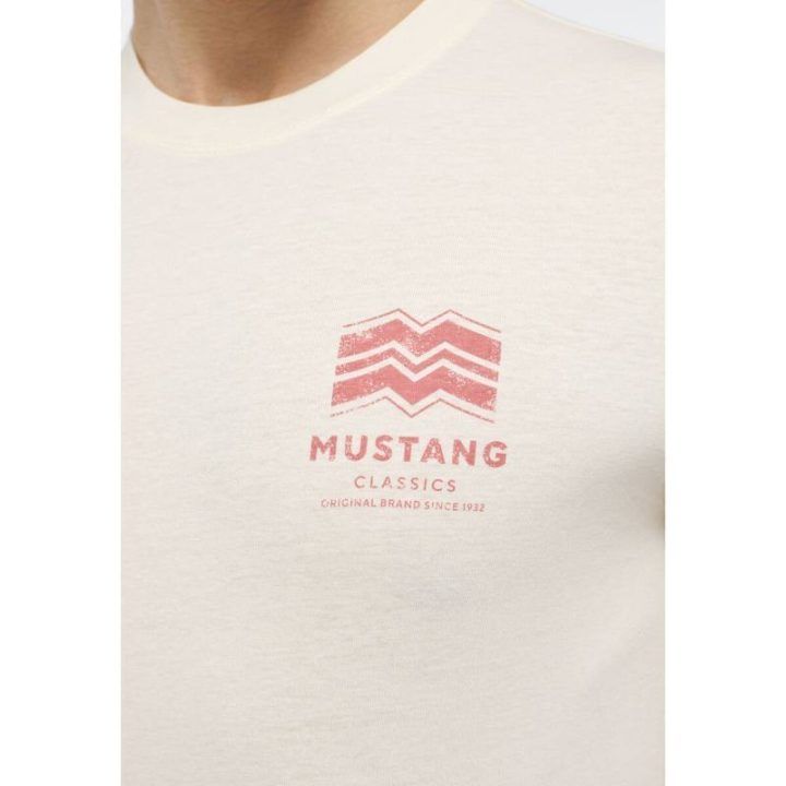 Vyriški medvilniniai marškinėliai Mustang Alex C Print 1013804-8001