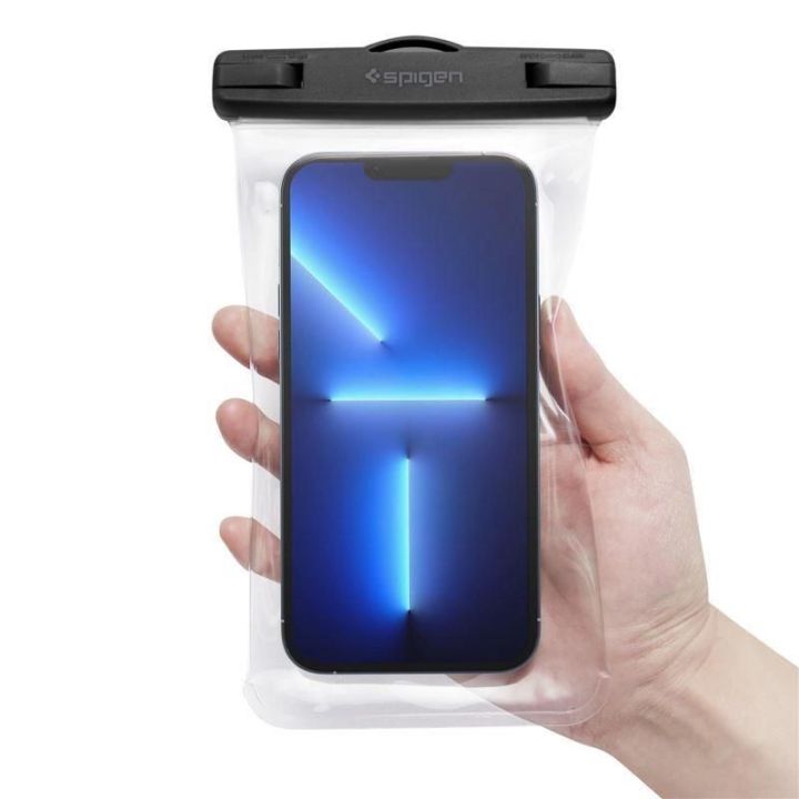 Spigen A601 UNIVERSALUS VANDENSATLAPIS DĖŽUTĖ 2 PAKETAI CRYSTAL CLEAR