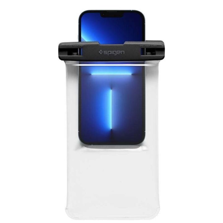 Spigen A601 UNIVERSALUS VANDENSATLAPIS DĖŽUTĖ 2 PAKETAI CRYSTAL CLEAR