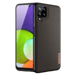 Fino dėklas, padengtas nailono medžiaga, skirtas Samsung Galaxy A22 4G , žalias