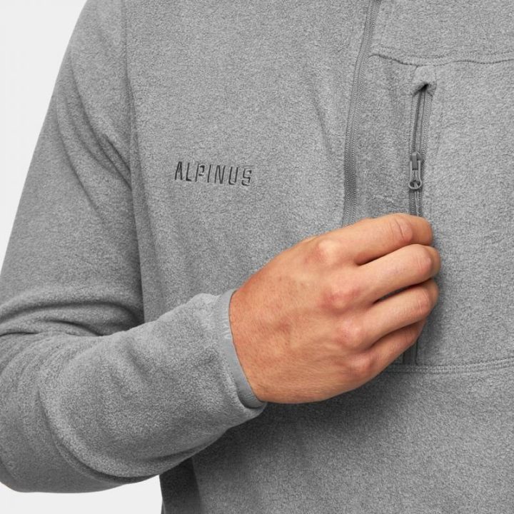 Vyriškas flisinis džemperis su 1/3 ilgio užtrauktuku Alpinus Kerkis