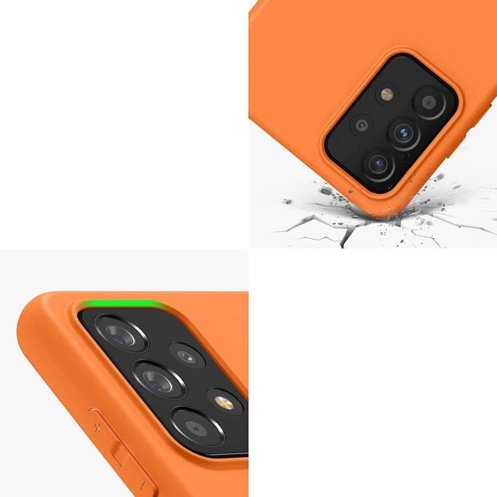 Silikoninis dėklas Minkštas lankstus guminis dangtelis skirtas Samsung Galaxy A22 4G black