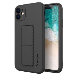 Silikoninis Samsung Galaxy A72 4G korpuso dangtelis, skirtas Samsung Galaxy A72 4G , juodos spalvos
