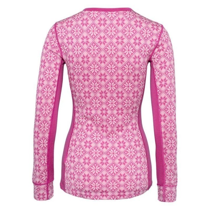 Moteriški merino vilnos termo marškinėliai Kari Traa Rose