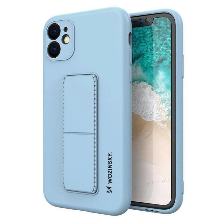 Silikoninis Samsung Galaxy A72 4G Light Blue korpuso dangtelis, skirtas Samsung Galaxy A72 4G Light Blue