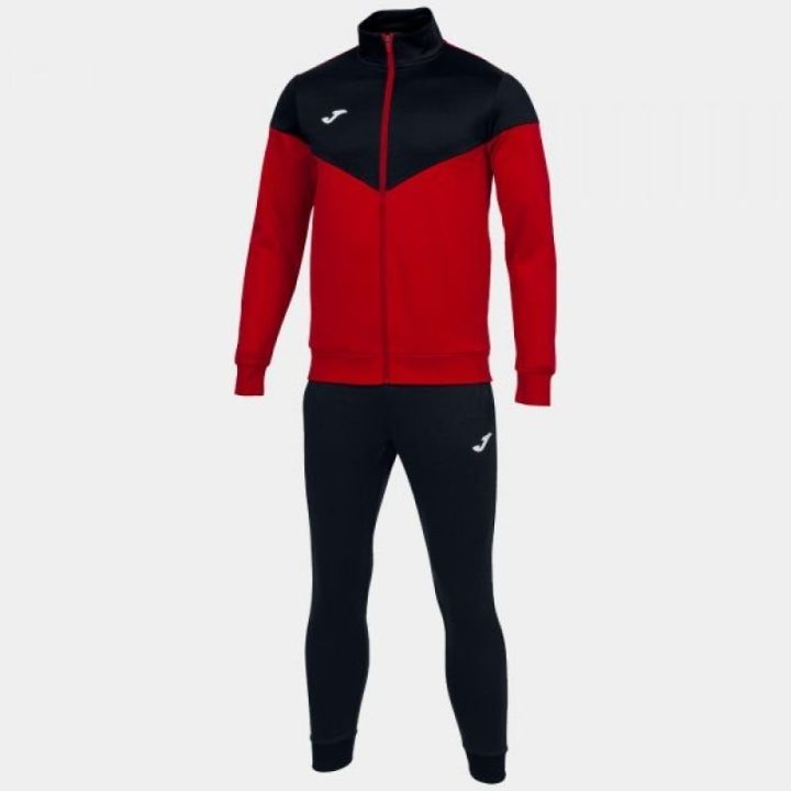 Vyriškas sportinis kostiumas Joma Oxford, raudonas ir juodas