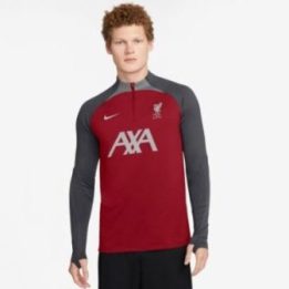Vyriškas džemperis Nike Liverpool FC Strike Drill Top, raudonai pilkas