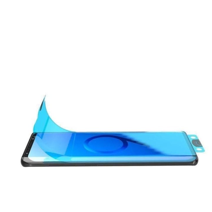 hibridinė viso ekrano apsauga su rėmeliu, skirta Samsung Galaxy S21+ 5G (S21 Plus 5G), juoda