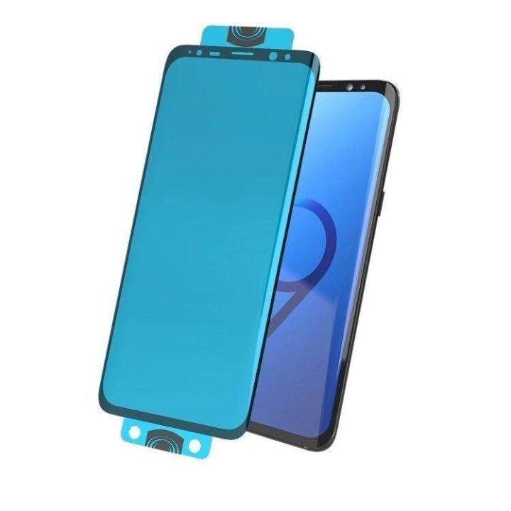 hibridinė viso ekrano apsauga su rėmeliu, skirta Samsung Galaxy S21+ 5G (S21 Plus 5G), juoda