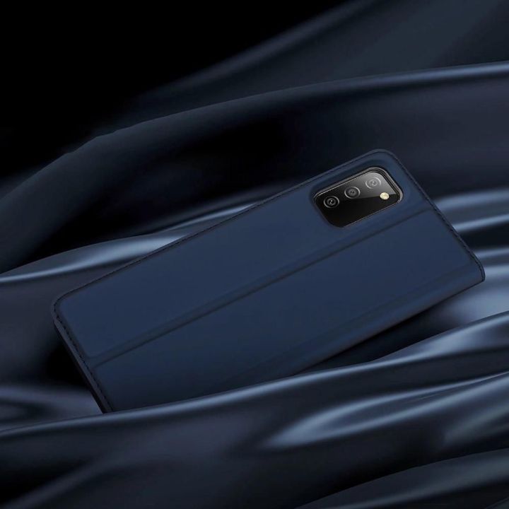 Skin Pro Bookcase tipo dėklas Samsung Galaxy A03s , rožinis
