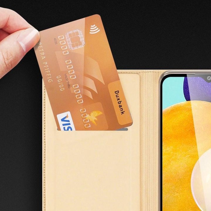 Skin Pro Bookcase tipo dėklas Samsung Galaxy A03s , rožinis