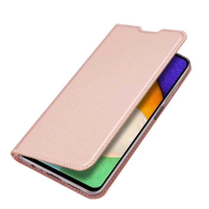 Skin Pro Bookcase tipo dėklas Samsung Galaxy A03s , rožinis