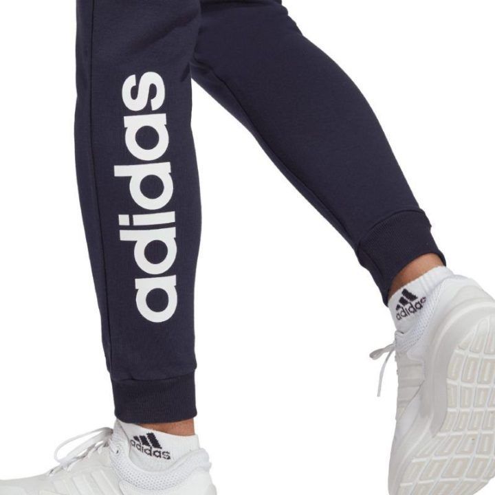 Moteriškos sportinės kelnės adidas Essentials, tamsiai mėlynos