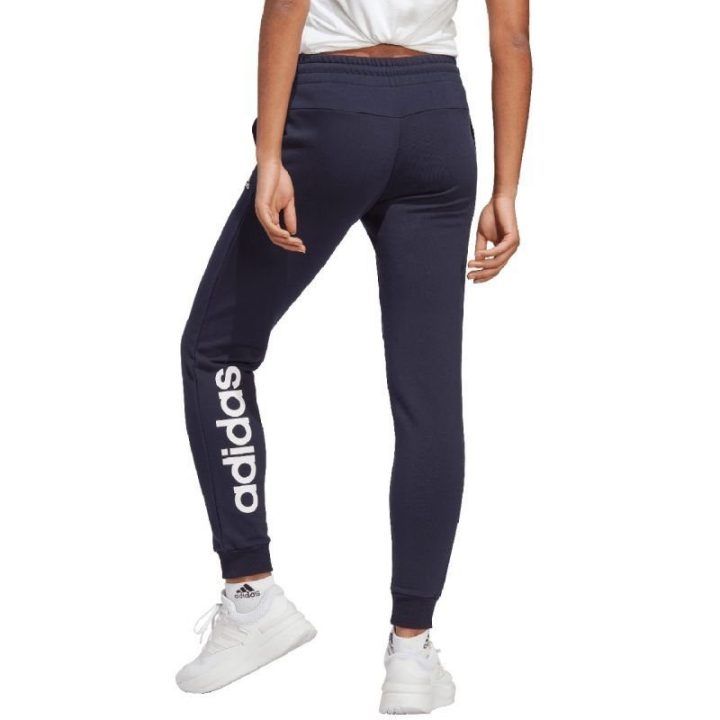 Moteriškos sportinės kelnės adidas Essentials, tamsiai mėlynos