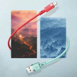 USB - Lightning kabelis 2,4A 1,2 m (S-1224N2 White)