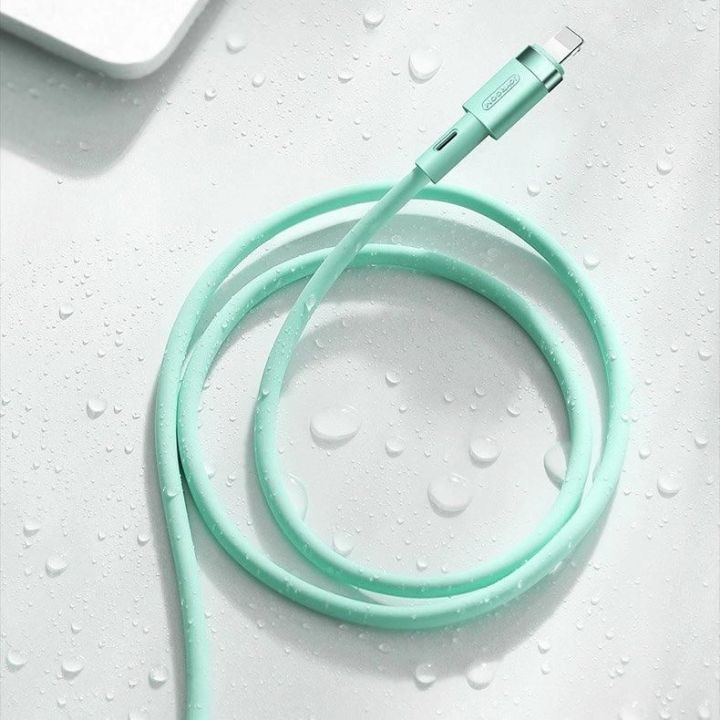 USB - Lightning kabelis 2,4A 1,2 m (S-1224N2 White)